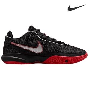 Nike Lebron XX EP Shoe Black/Red/Gold Men 11‎ Women 12.5 New With Tags
